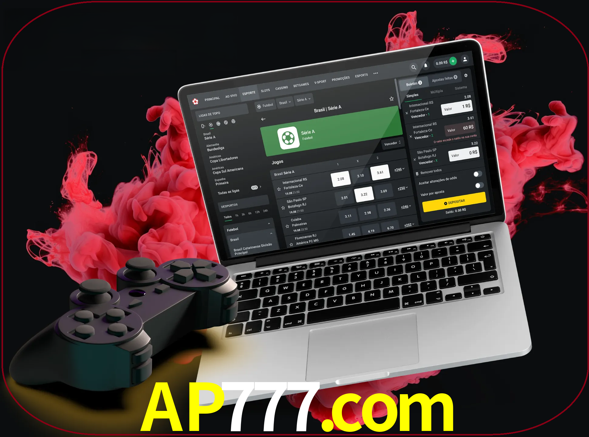 Visite a secção especial de jogos de vídeo em ap777 para descobrir em que jogos pode apostar e ganhar muito dinheiro.