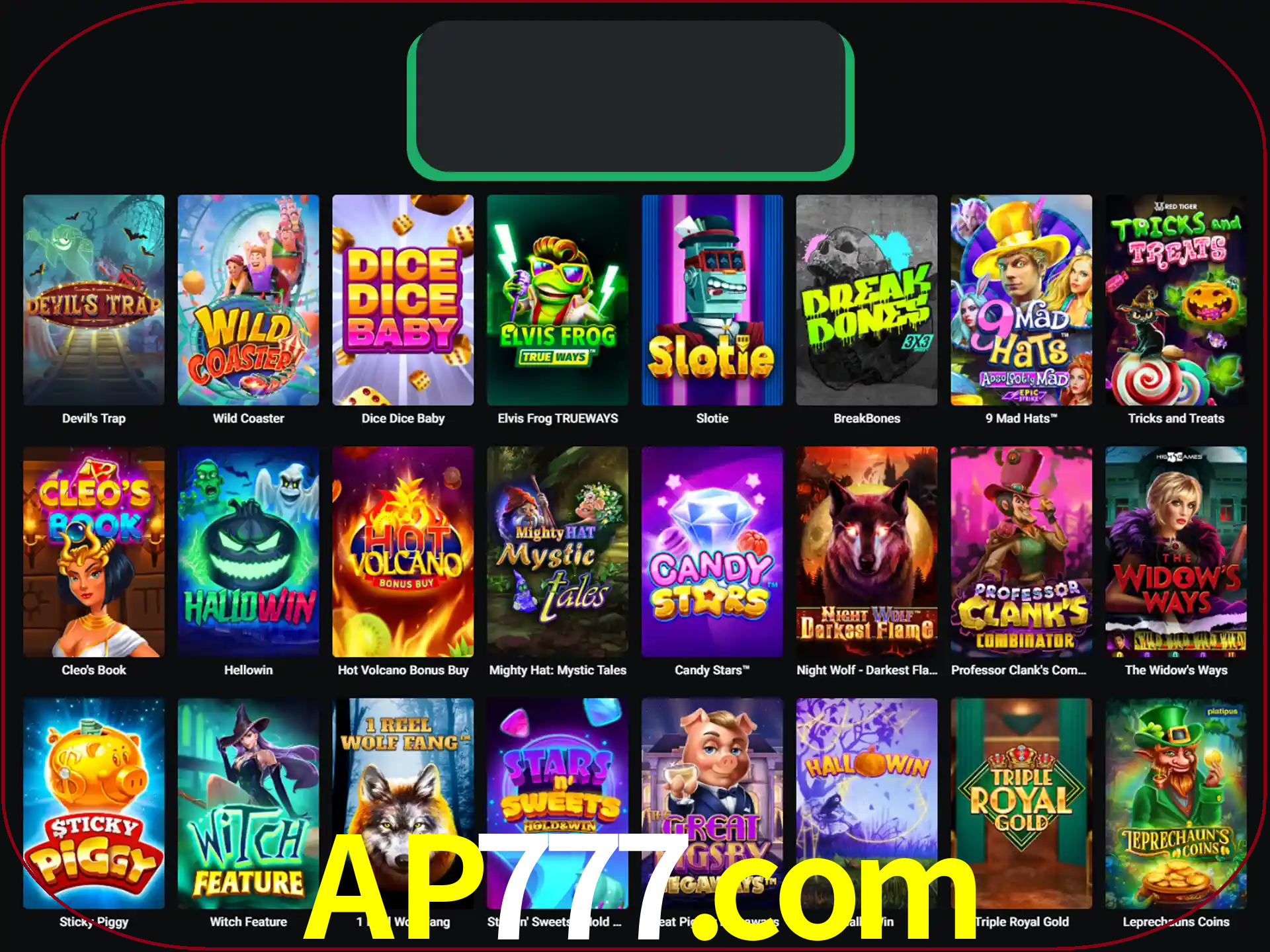 Procure por seus amados jogos de slot.